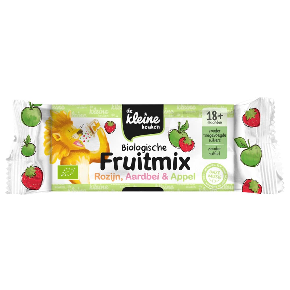 de Kleine Keuken Bio Fruitmix 84 gr