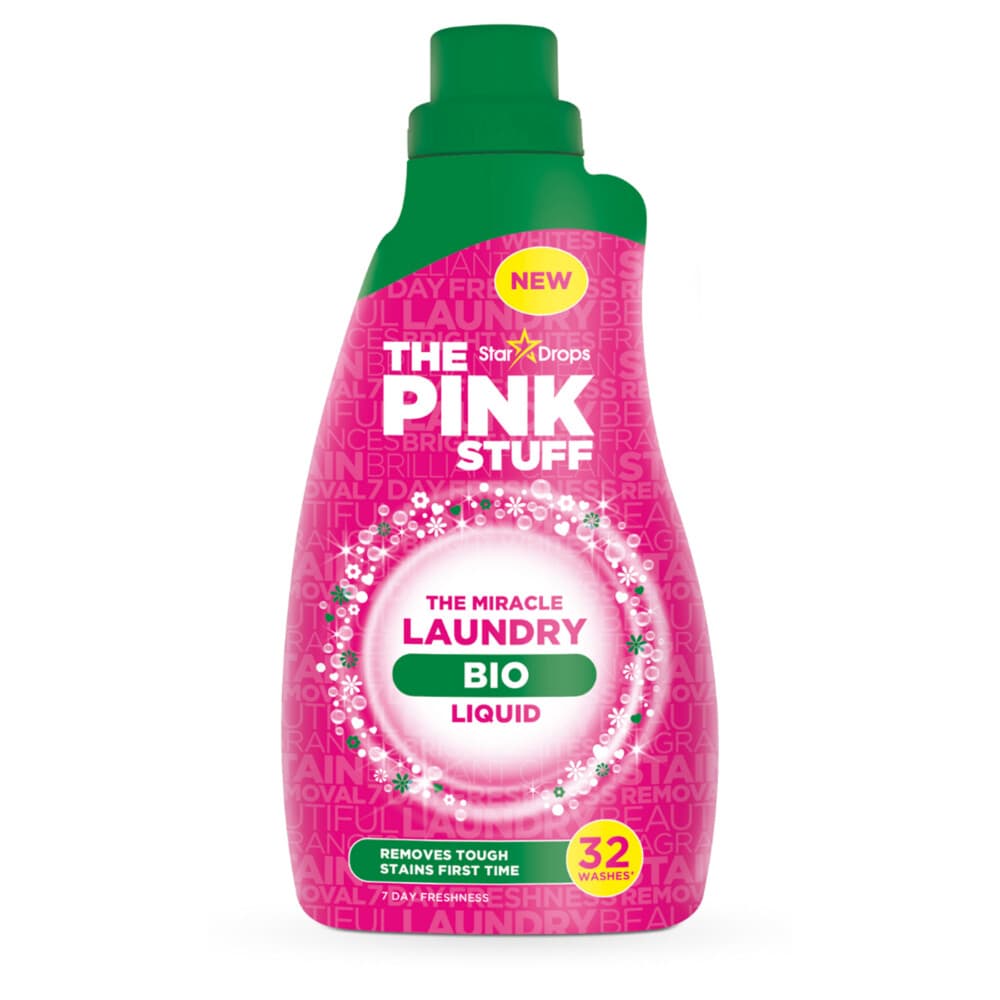 The Pink Stuff The Miracle Wasgel Bio 32 Wasbeurten 960 ml