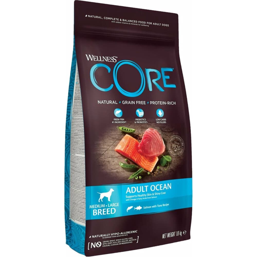 Wellness Core Hondenvoer Ocean Zalm - Tonijn 1,8 kg