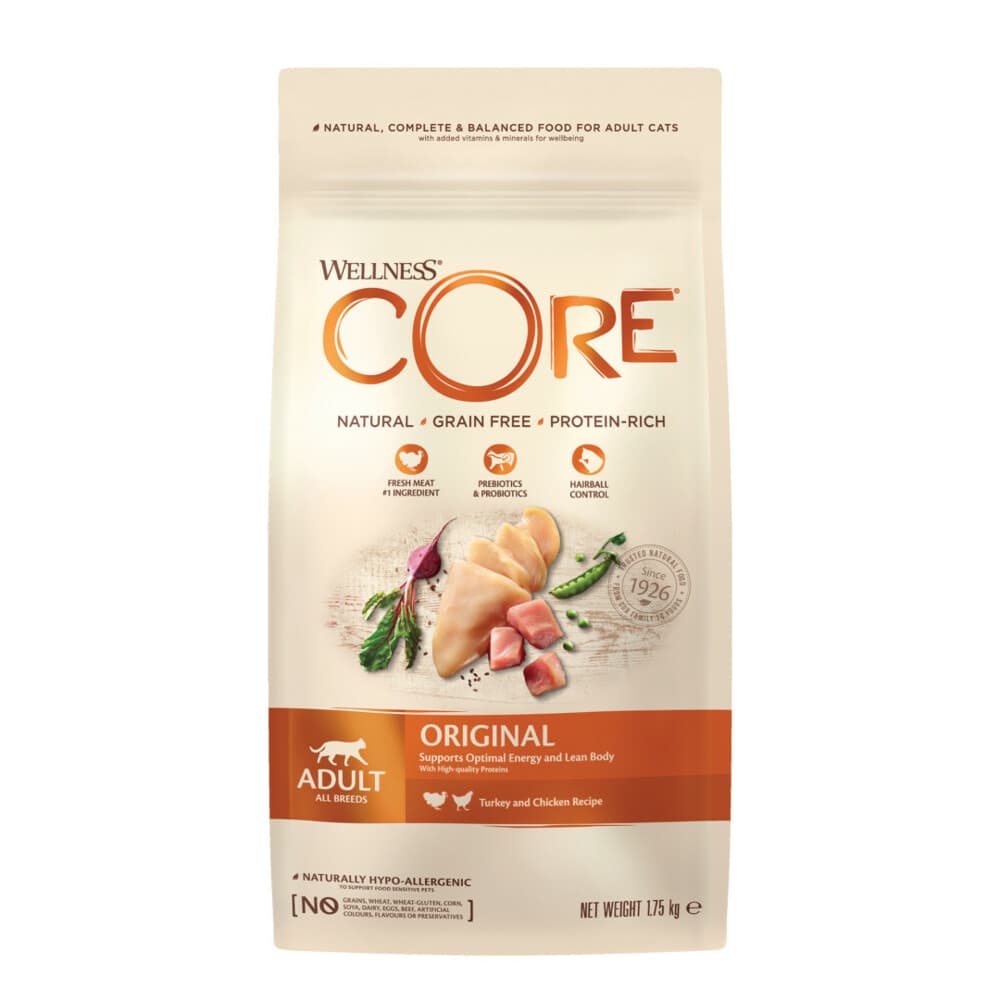 Wellness Core Kattenvoer Original Kalkoen - Kip 1,75 kg