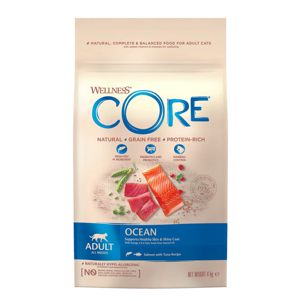Wellness Core Kattenvoer Original Zalm - Tonijn 4 kg