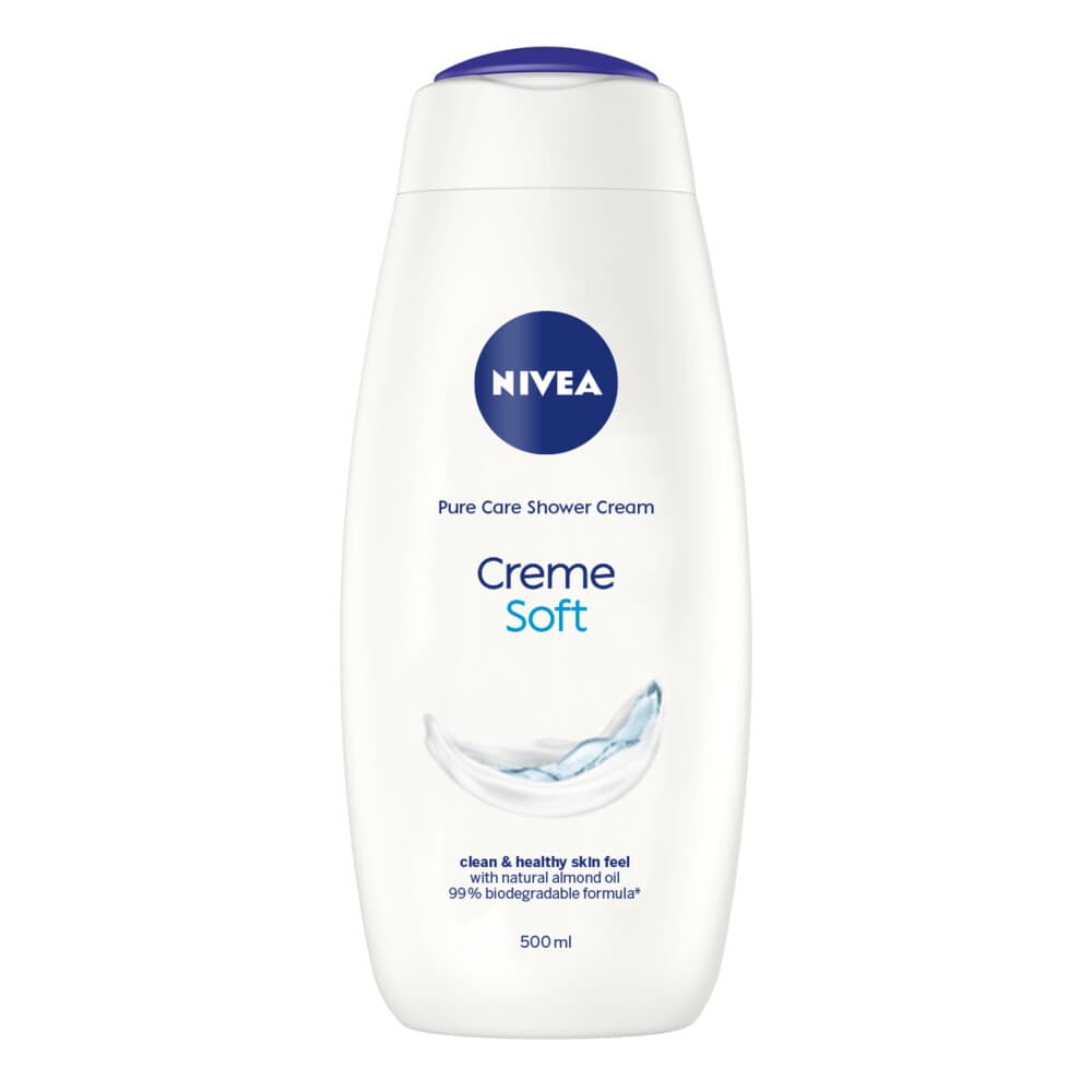 3x NIVEA Douchecrème Soft 500 ml