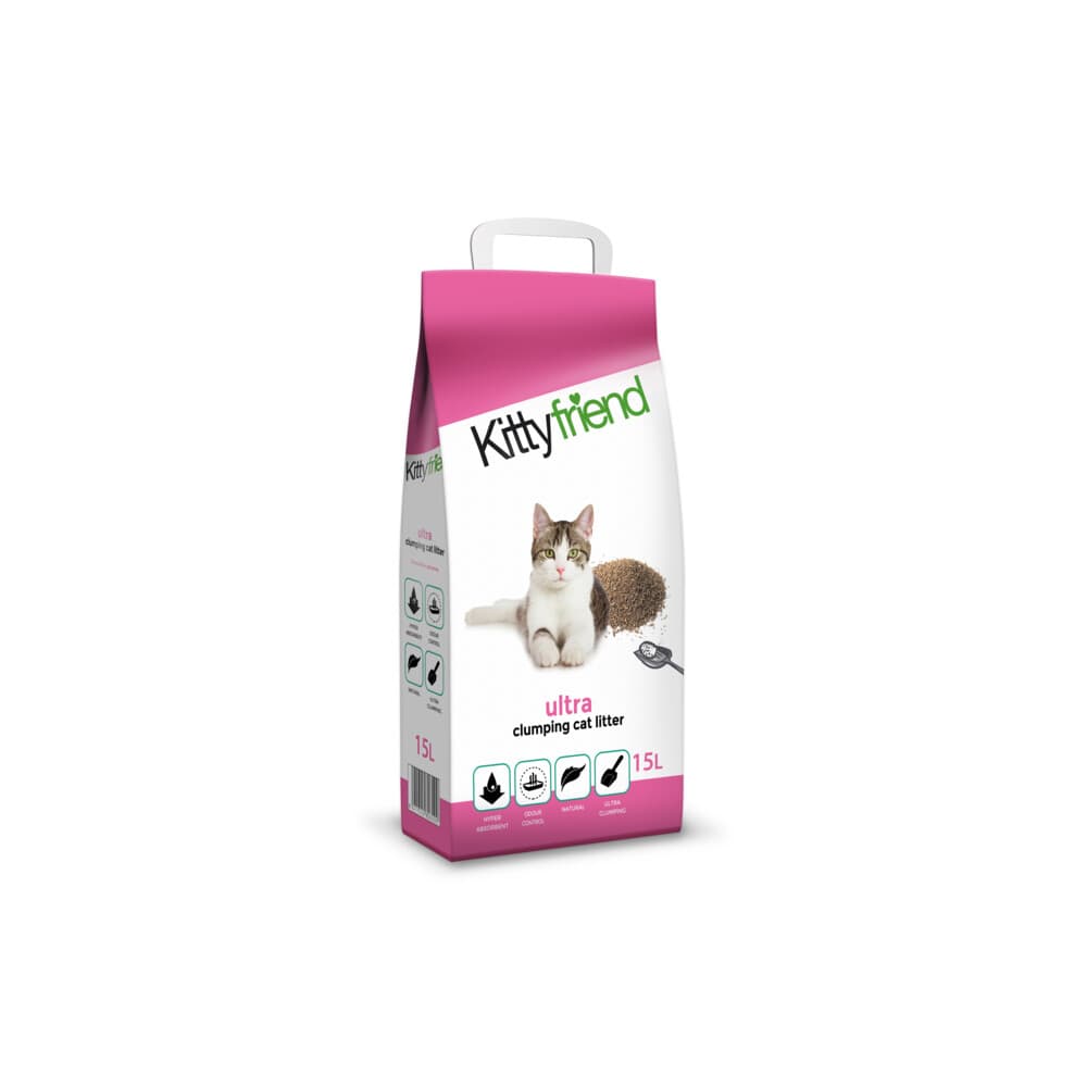 Kitty Friend Kattenbakvulling Ultra 15 liter