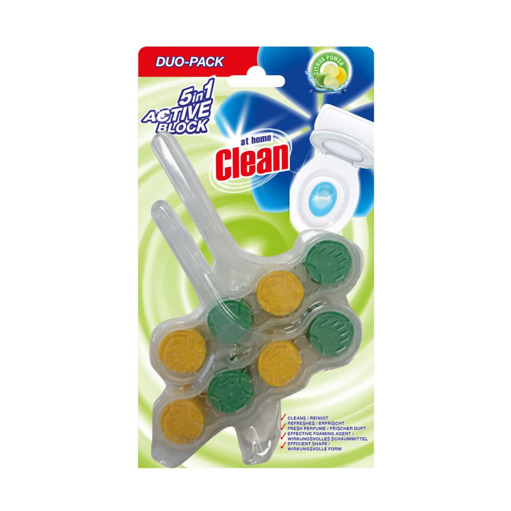 6x At Home Toiletblok Citrus 2 stuks