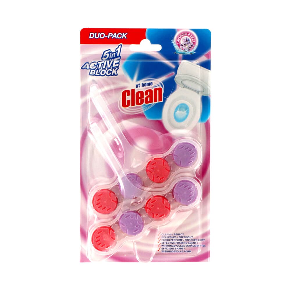 4x At Home Toiletblok Lavendel 2 stuks
