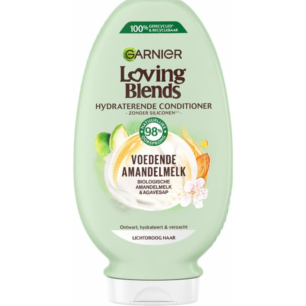 1+1 gratis: Garnier Loving Blends Voedende Amandelmelk Conditioner 250 ml