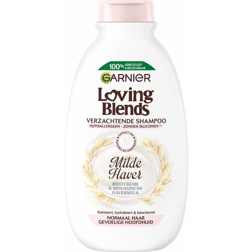 1+1 gratis: Garnier Loving Blends Milde Haver Shampoo 300 ml