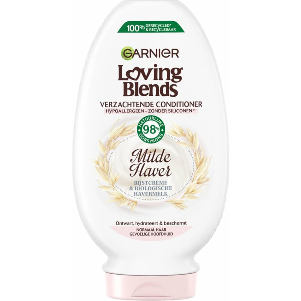 1+1 gratis: Garnier Loving Blends Milde Haver Conditioner 250 ml