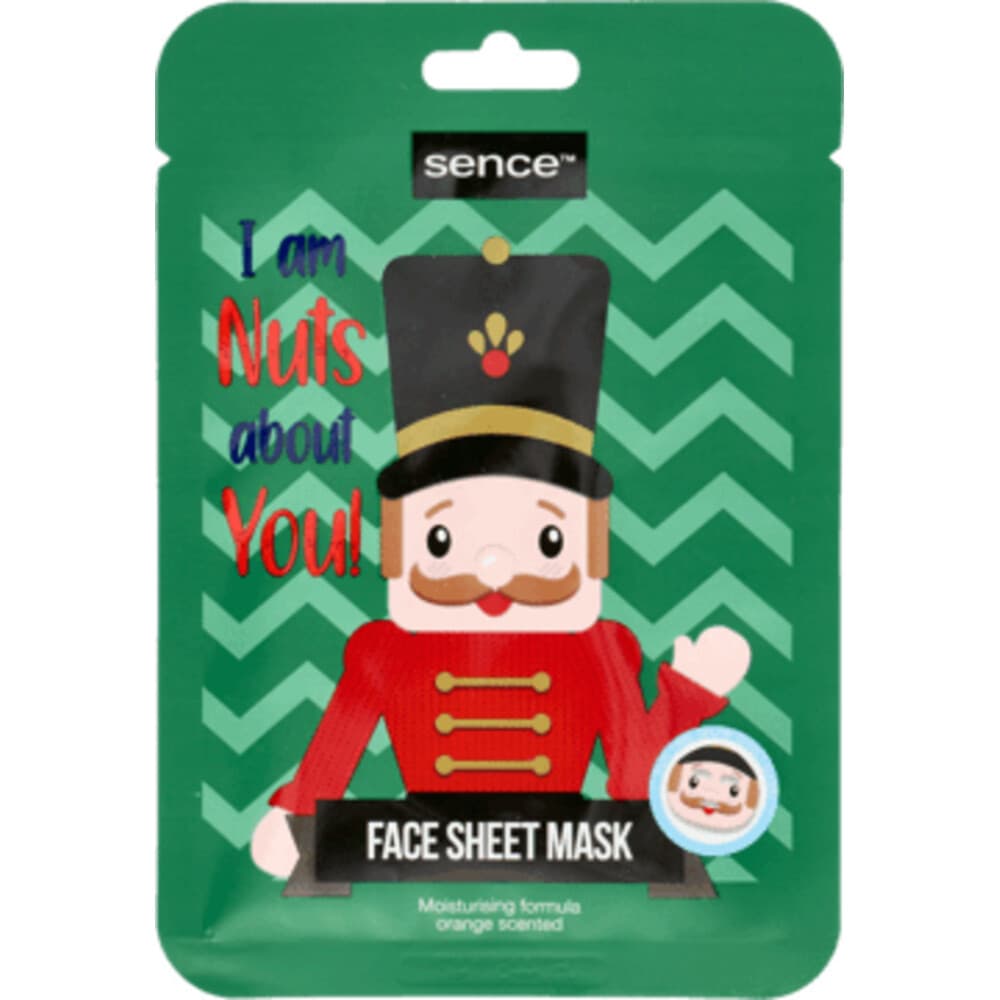 Sence Sheet Gezichtsmasker Nutcracker 23 ml