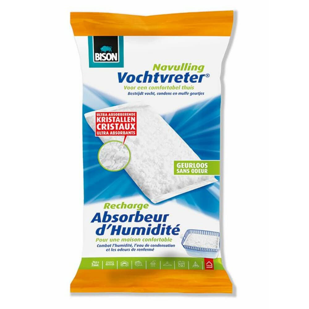 Bison Vochtvreter Navulzak 1 kg