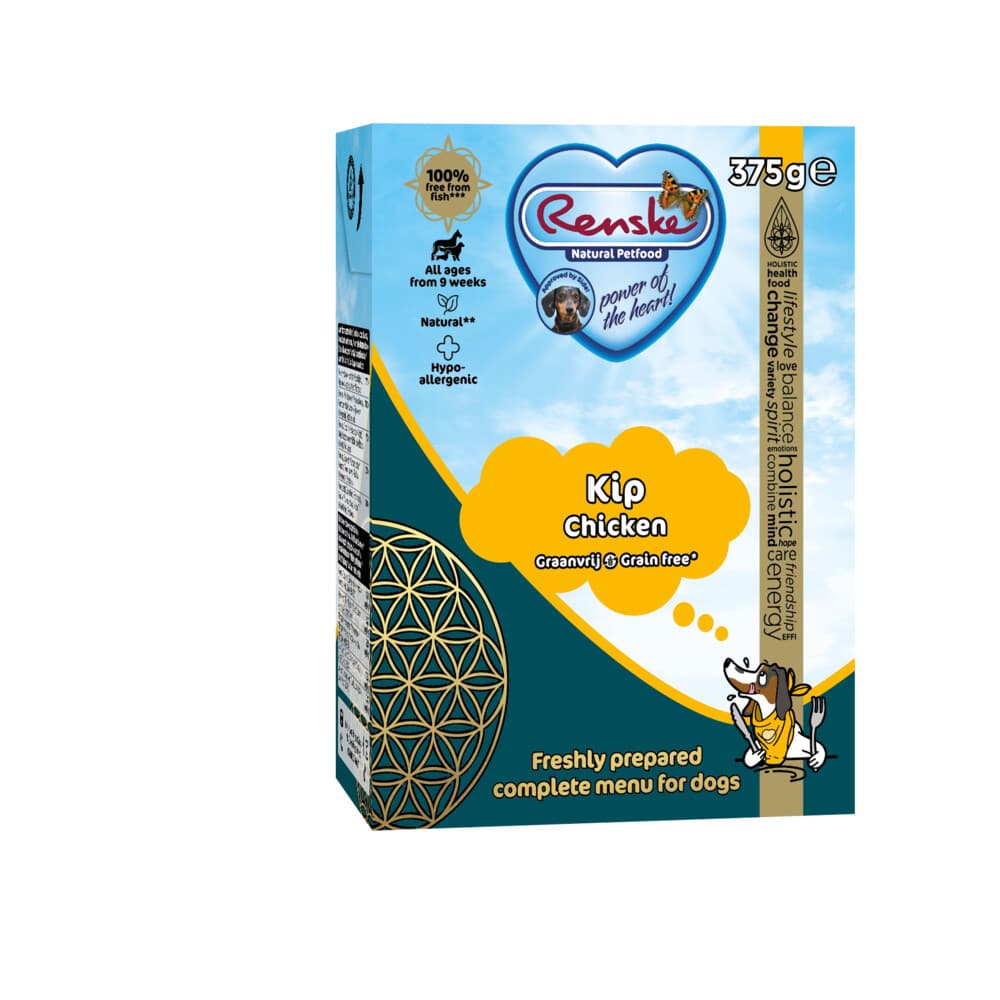 Renske Vers Graanvrij Tetra Hondenvoer Nat Kip 375 gr