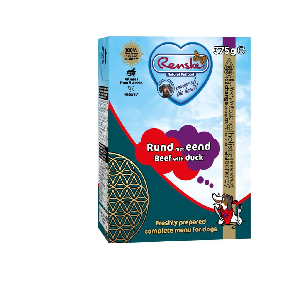 Renske Vers Tetra Hondenvoer Nat Rund met Eend 375 gr