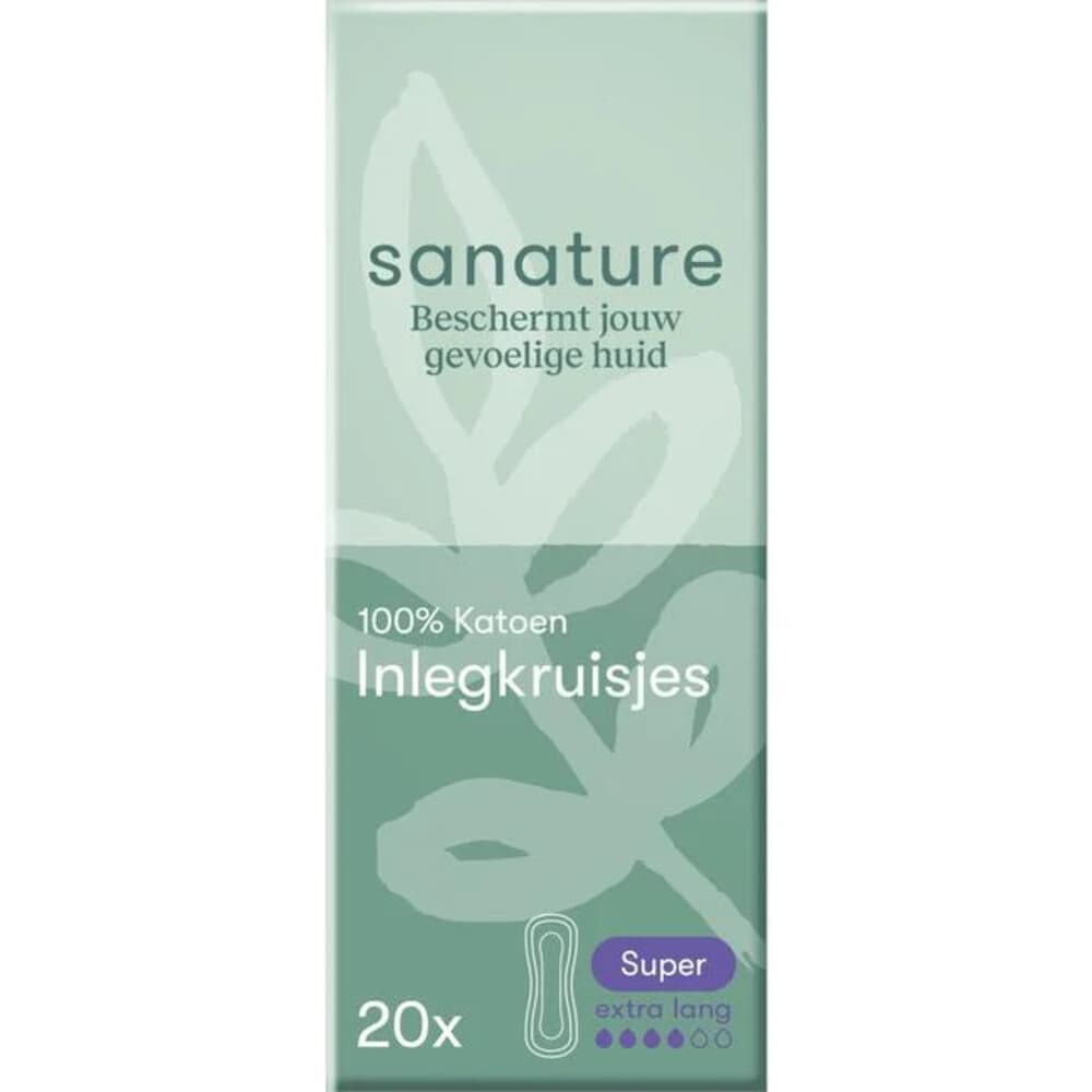 Sanature Inlegkruisjes Super Extra Long 20 stuks