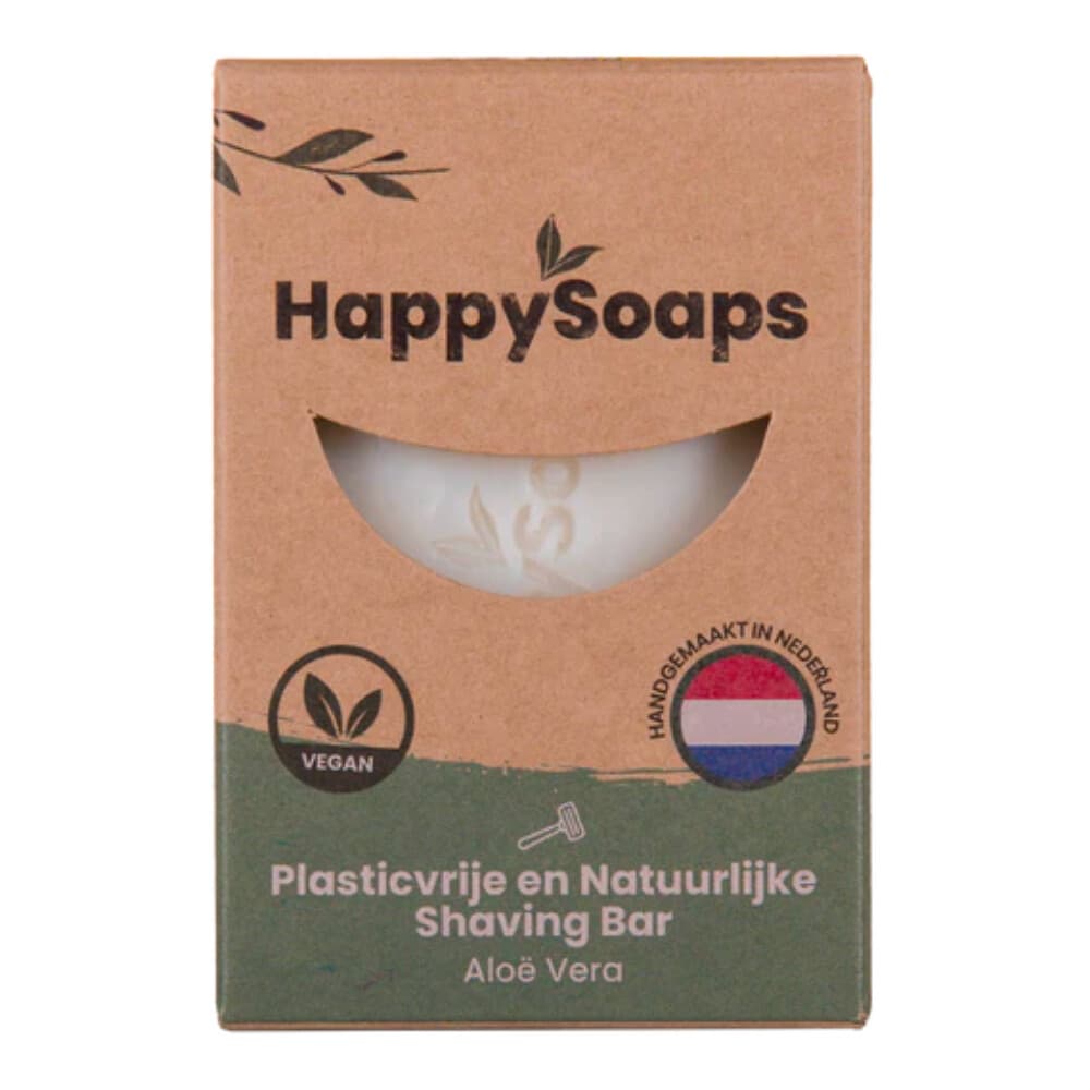 HappySoaps Shaving Bar Aloë Vera 70 gr