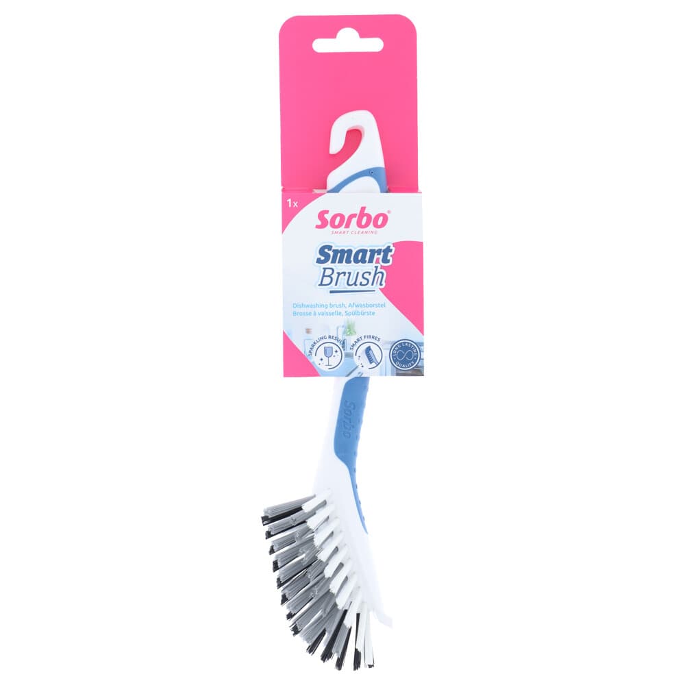 2x Sorbo Afwasborstel Smartbrush Blauw