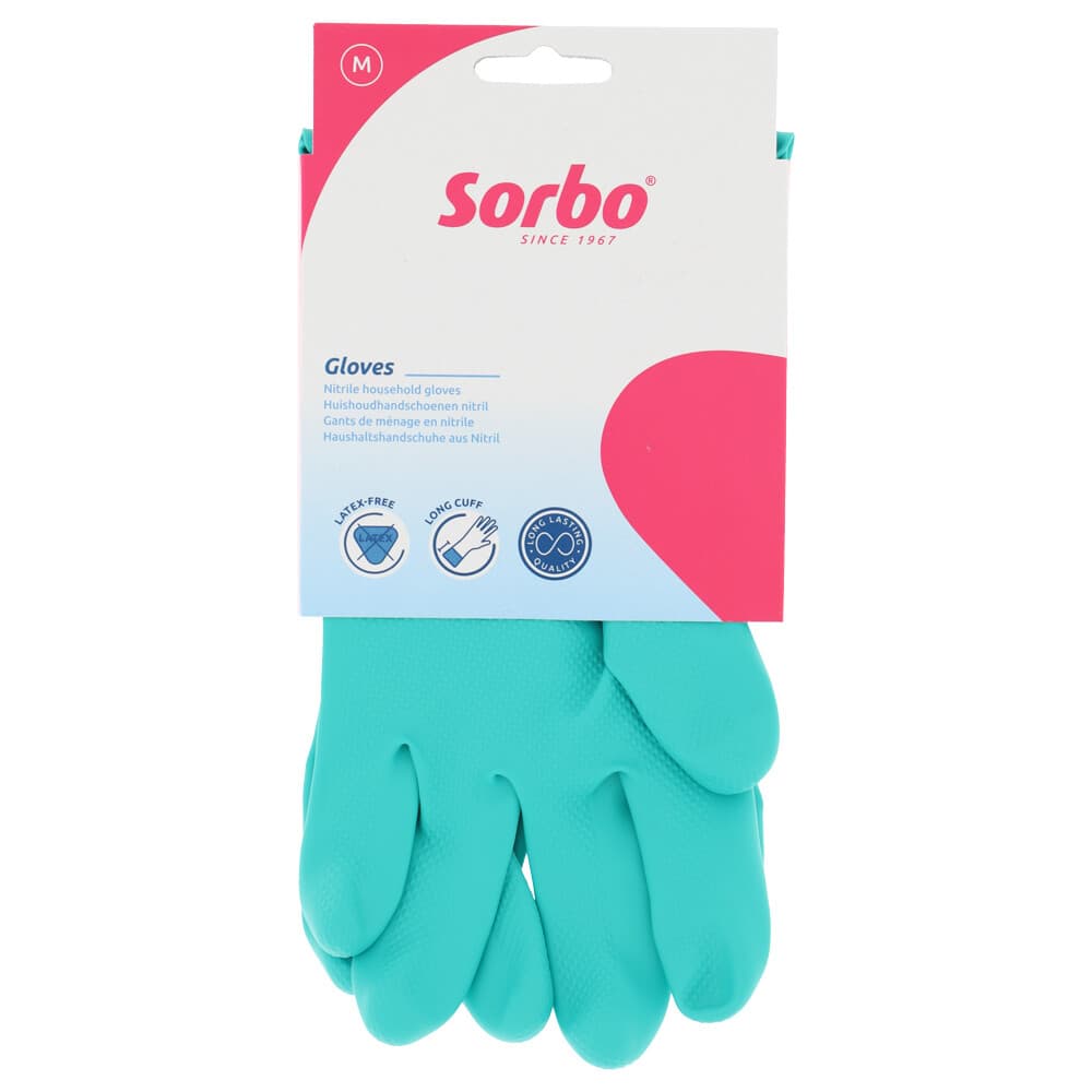 Sorbo Huishoudhandschoenen Latex Vrij M 1 paar