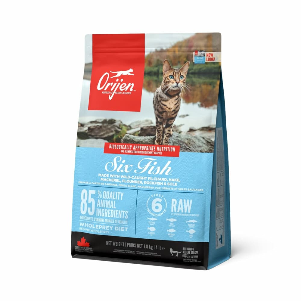 Orijen Kattenvoer Whole Prey Six Fish 1,8 kg