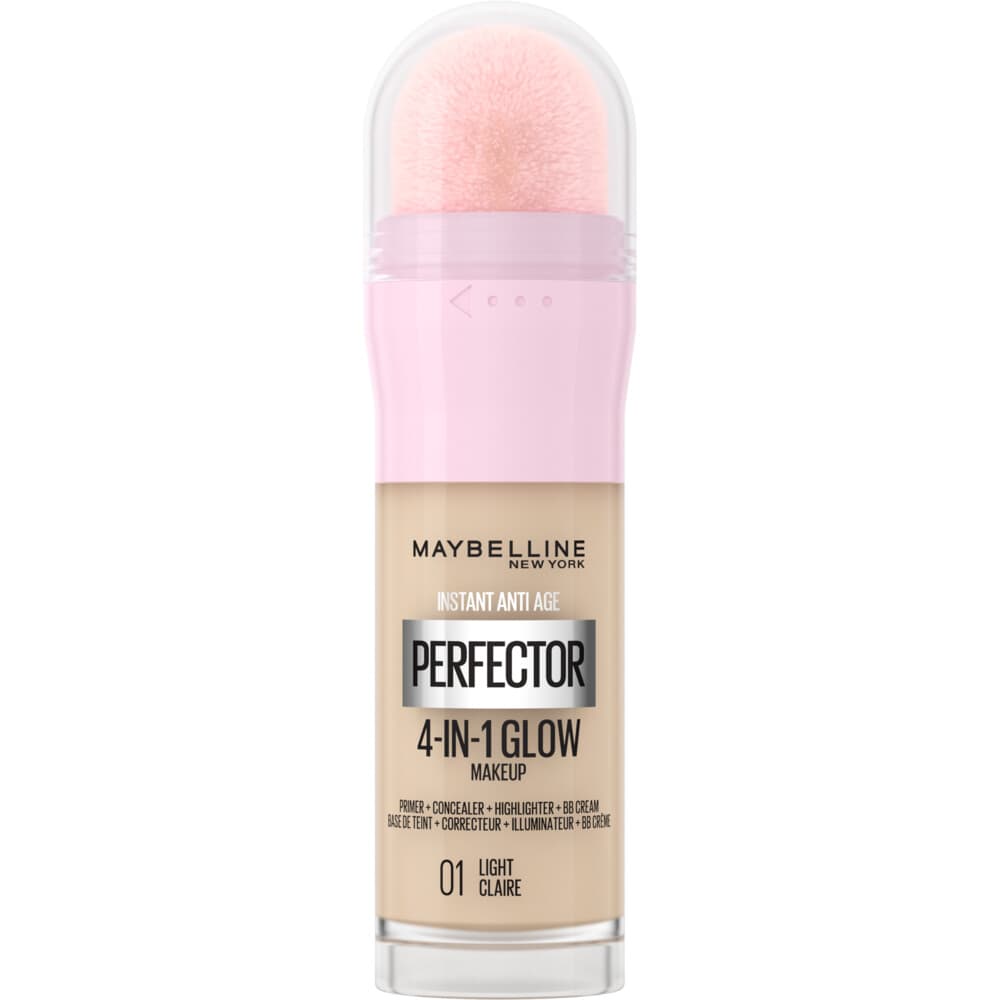 1+1 gratis: Maybelline Instant Anti-Age Perfector 4-in-1 Glow Concealer 01 Light Claire 20 ml