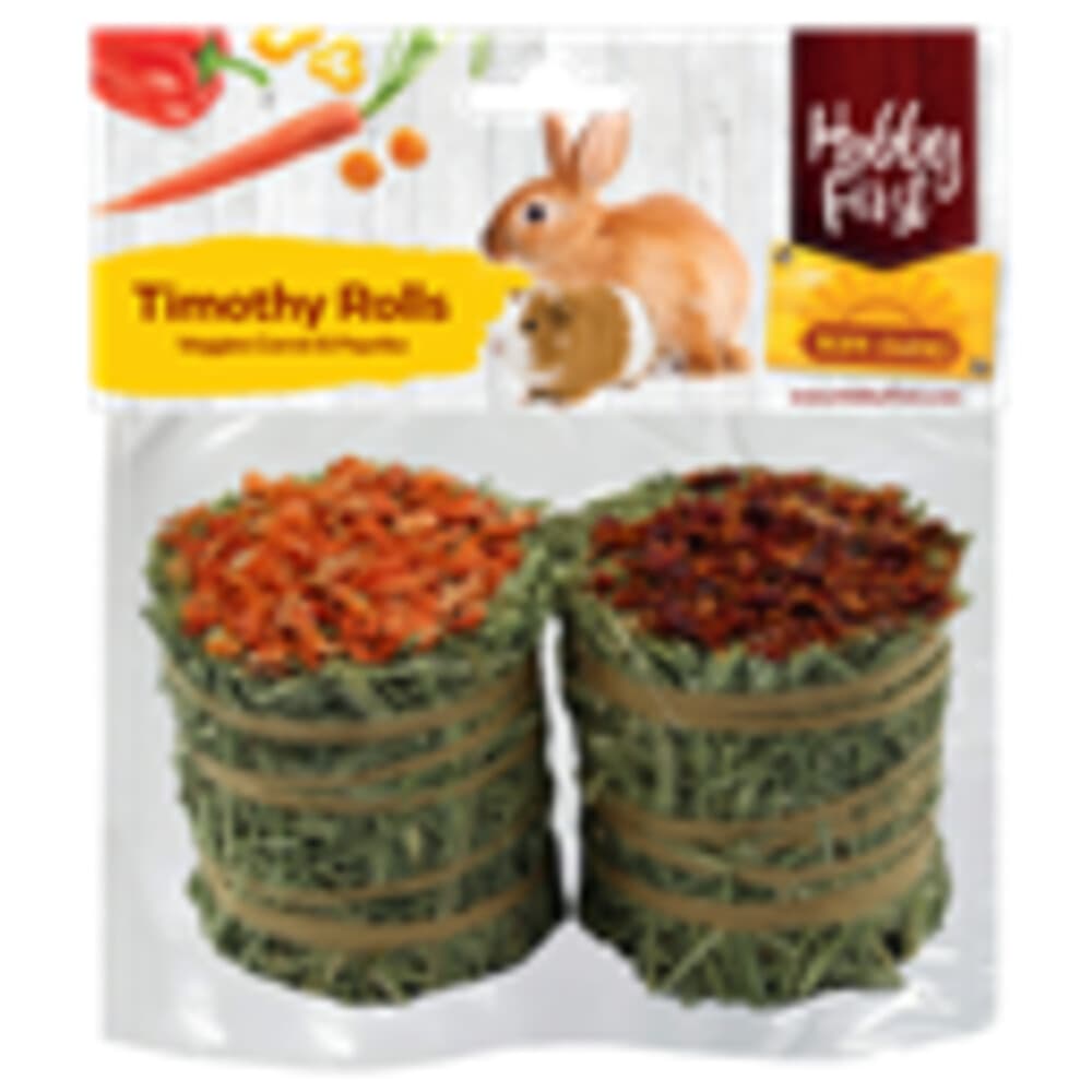HobbyFirst Hope Farms Timothy Rolls Wortel&Paprika 200 gr