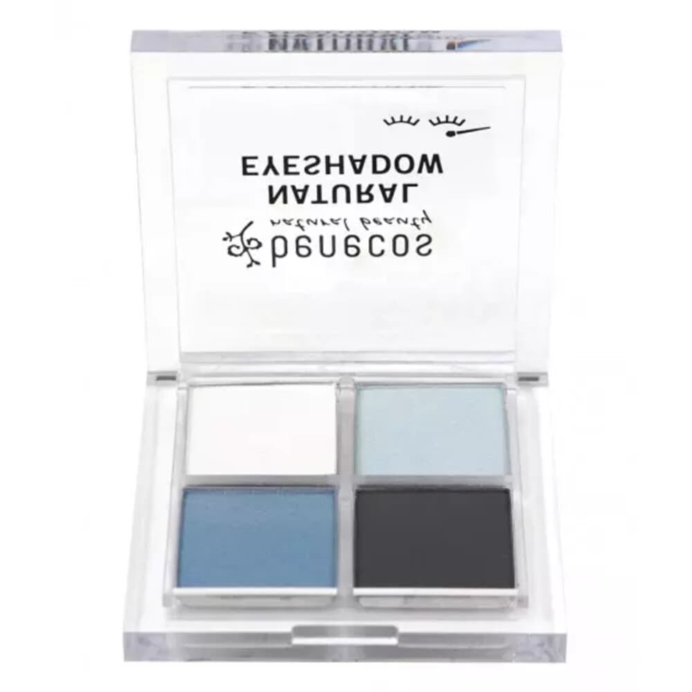 Benecos Natuurlijke Oogschaduw Quatro Blue 4,8 gr