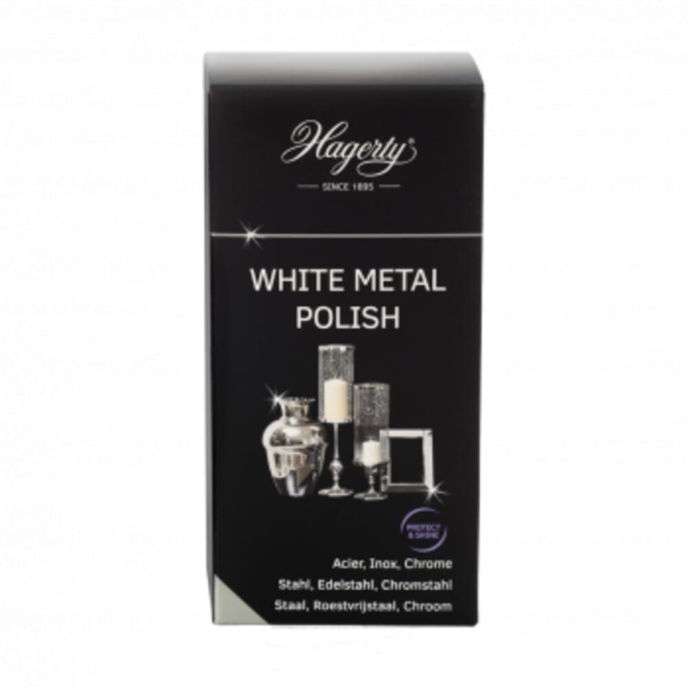 Hagerty Poets voor Staal, RVS en Chrome White Metal Polish 250 ml