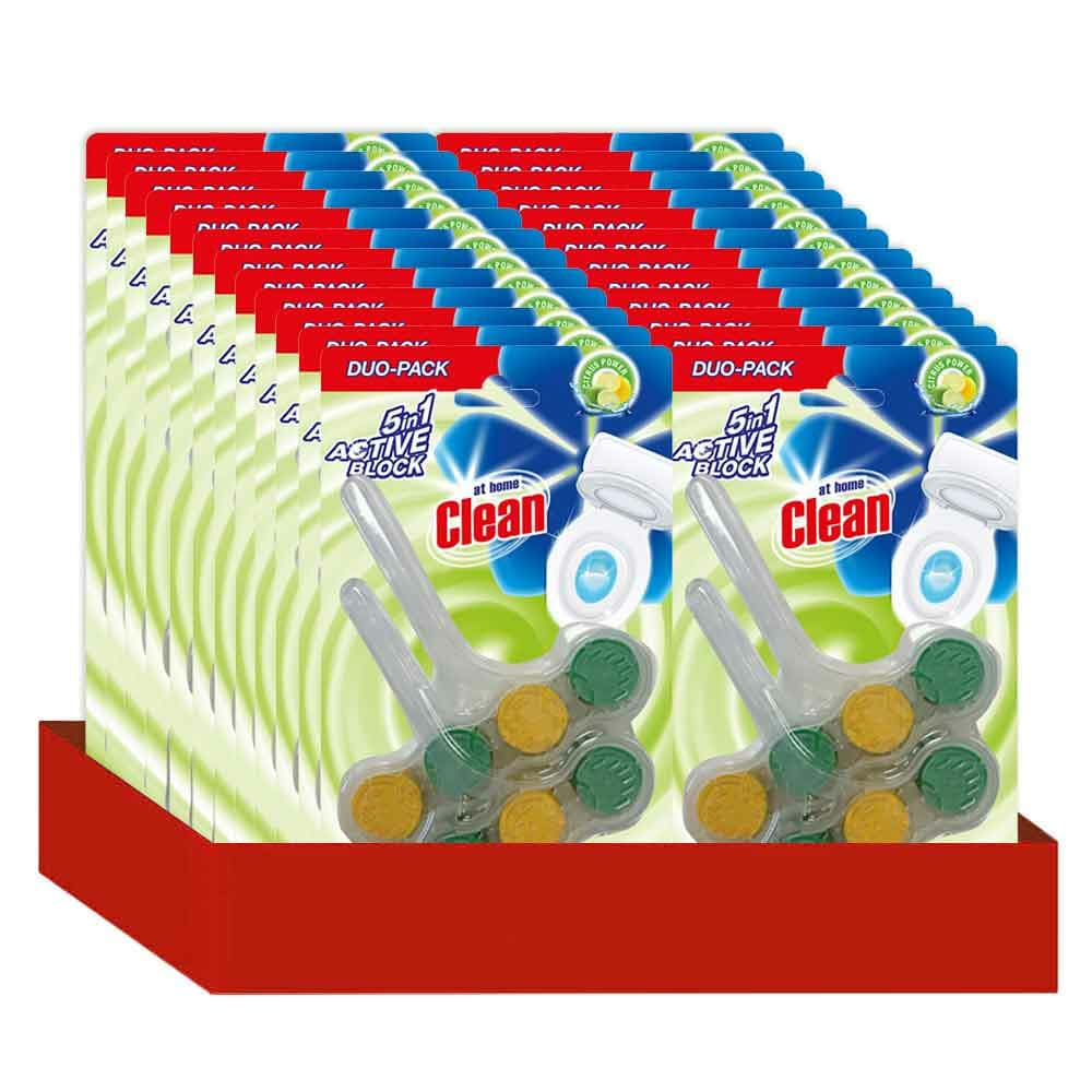 24x At Home Toiletblok Citrus 2 stuks