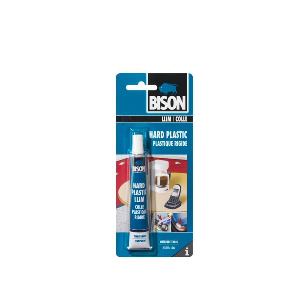 6x Bison Plastic Lijm Hard 25 ml