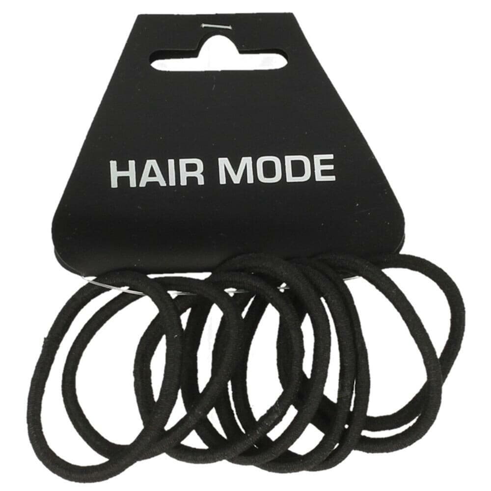 Hair Mode Endless Elastiek Zwart 8 stuks