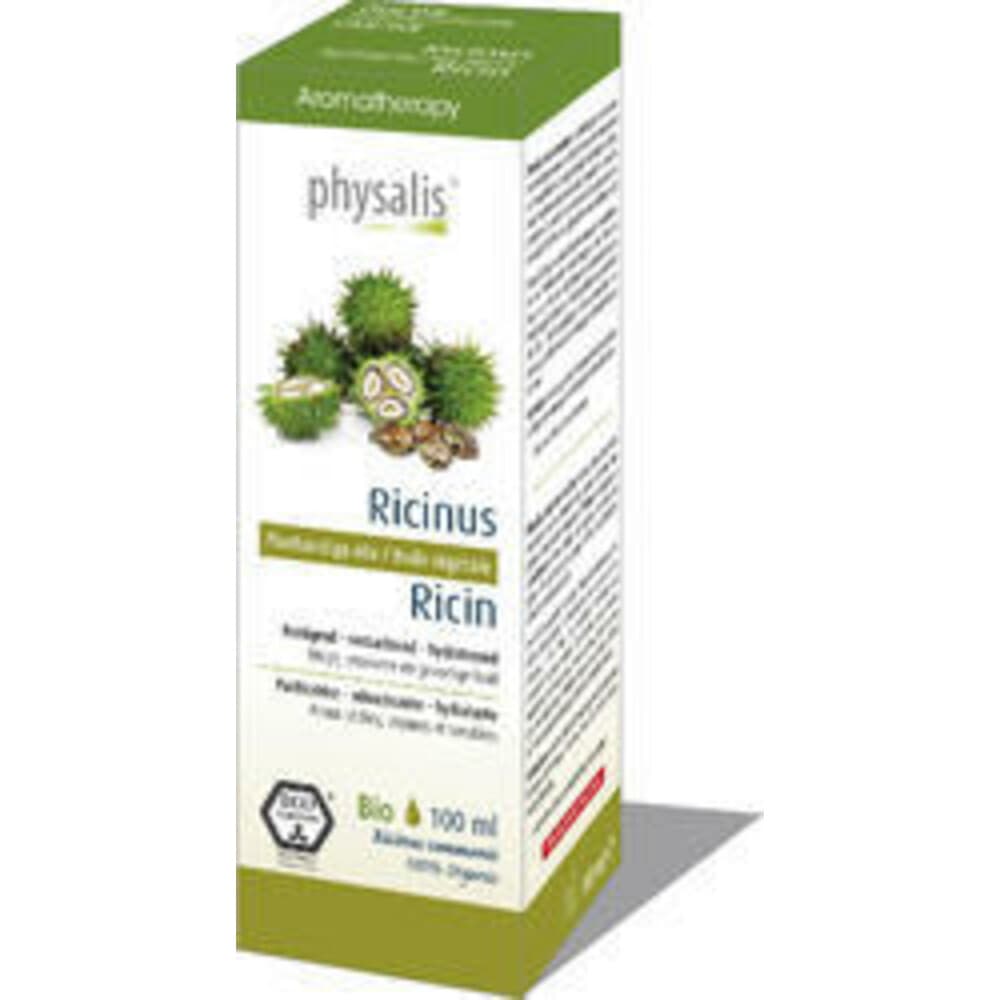Physalis Aromatherapy Biologisch Ricinus 100 ml