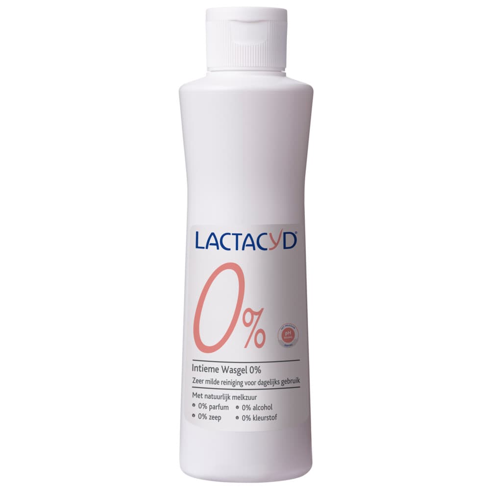 3x Lactacyd Wasemulsie 0% 250 ml