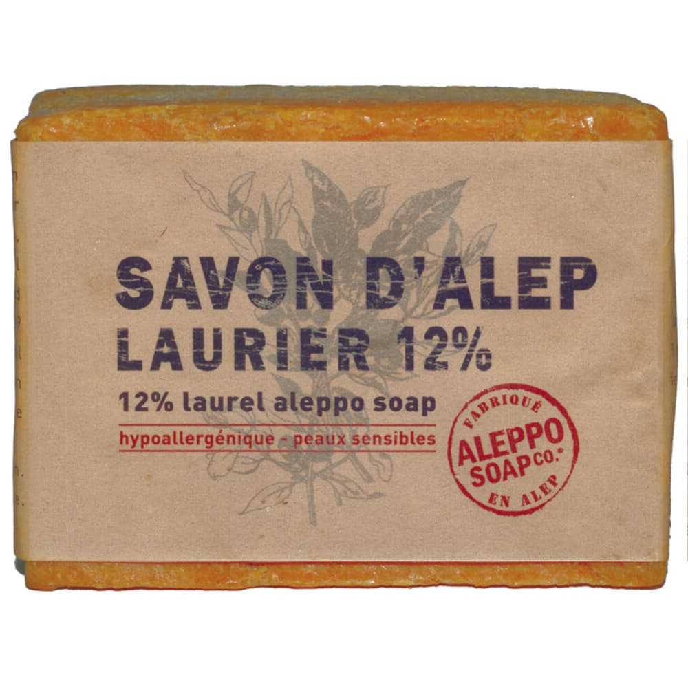 Aleppo Soap Co Zeep 12% Laurier 200 gr