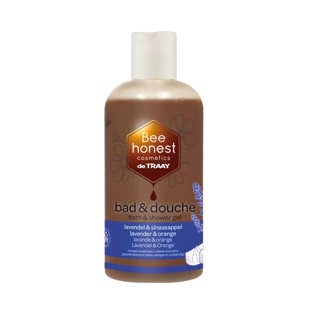 Bee Honest Bad&Douche Lavendel&Sinaasappel 500 ml