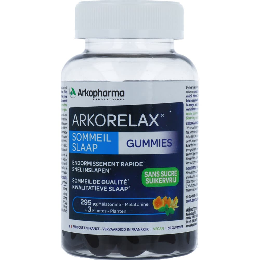 Gratis Verzending: Arkopharma Arkorelax slaap 60 Gummies