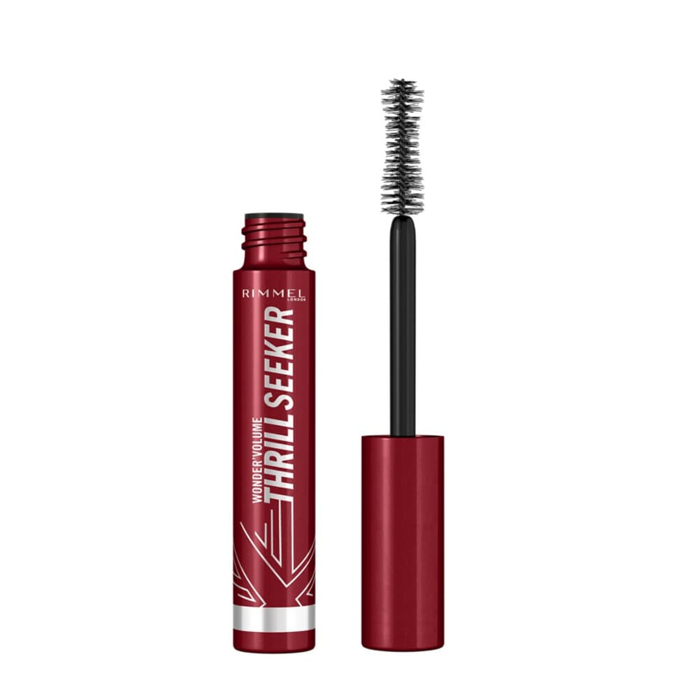 1+1 gratis: Rimmel Wonder'Volume Thrill Seeker Mascara 001 Extreme Black 2,5 ml