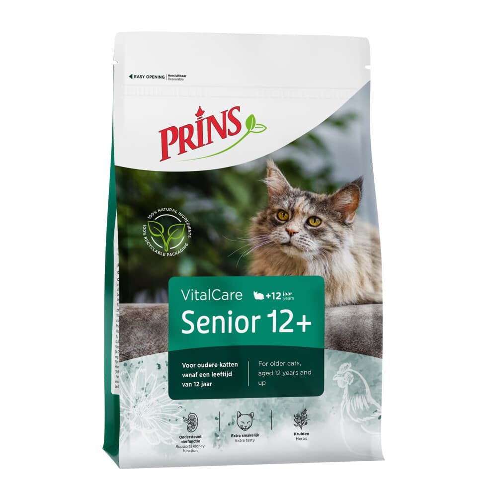 Prins VitalCare Senior 12+ Kattenvoer 4 kg