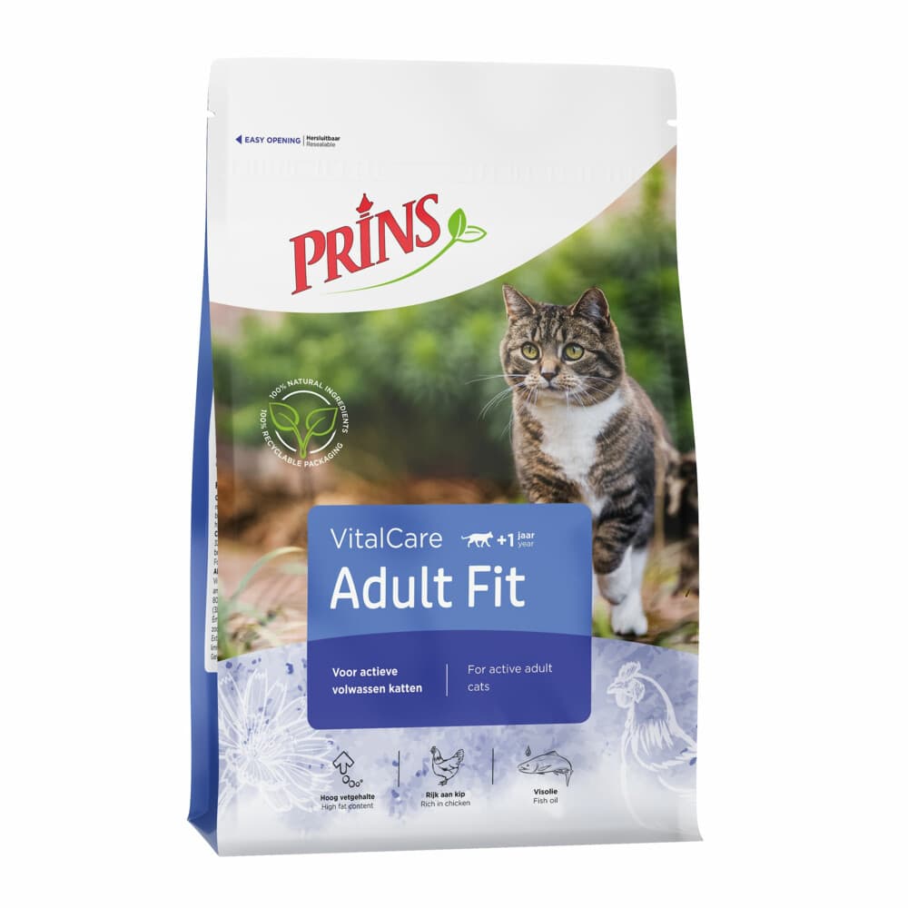 Prins VitalCare Adult Fit Kattenvoer 4 kg