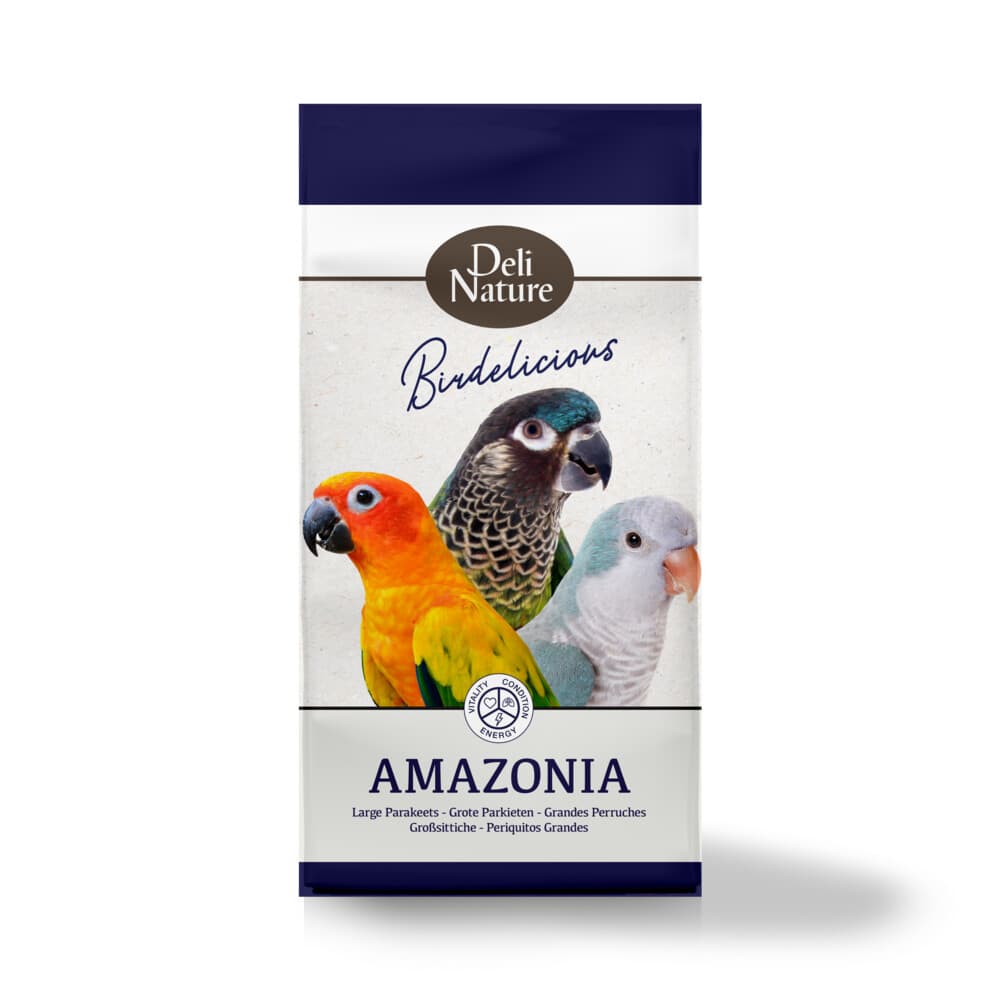 Deli Nature Grote Parkieten Amazonia Birdelicious 800 gr