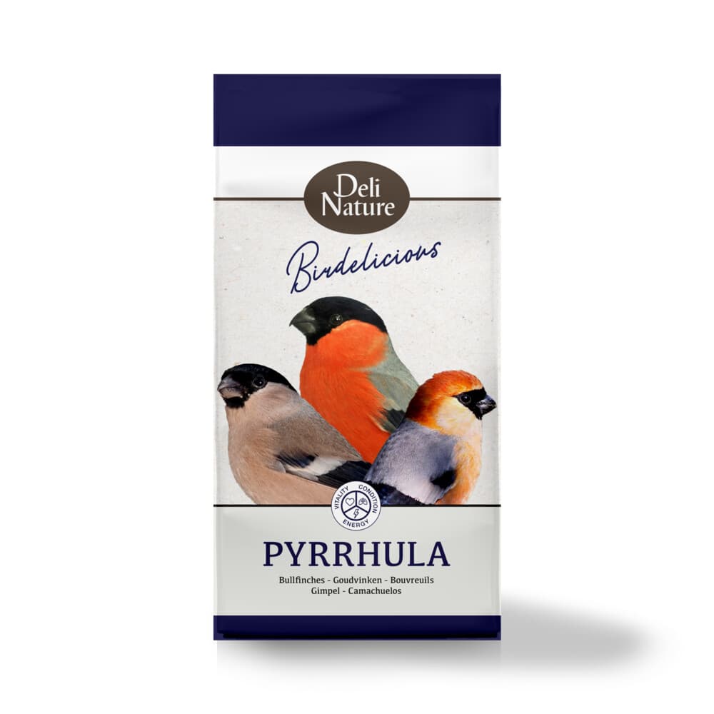5x Deli Nature Pyrrhula Goudvinken Birdelicious 750 gr