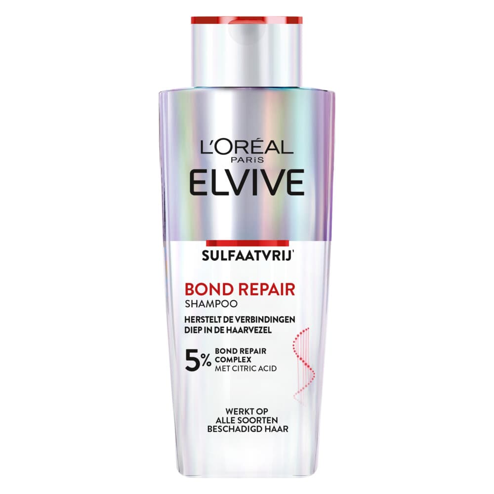 3x L'Oréal Elvive Bond Repair Shampoo 200 ml