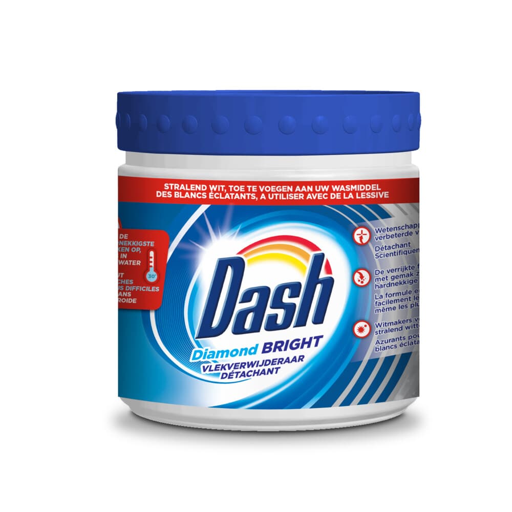 Dash Vlekverwijderaar Diamond Bright Poeder-Wit 500 gr