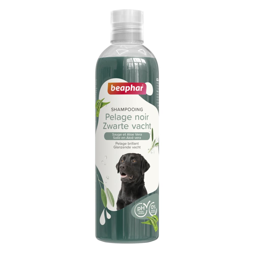 6x Beaphar Hondenshampoo Zwarte Vacht 250 ml