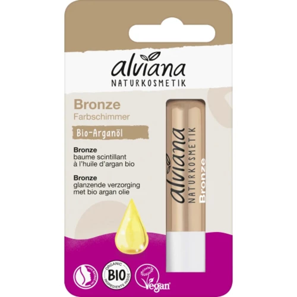 Alviana Lippenbalsem Bronze 4,5 ml