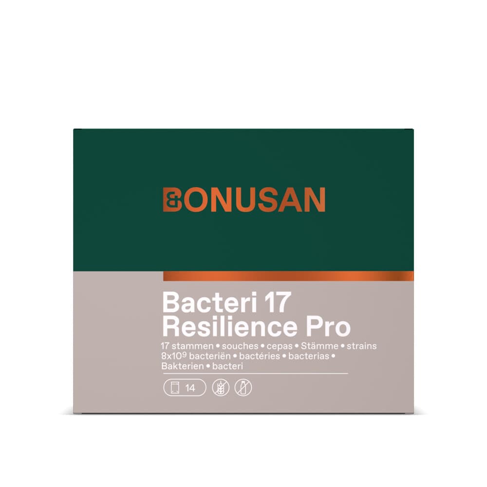 Gratis Verzending: Bonusan Bacteri 17 Expert Resilence Sachets 14 stuks