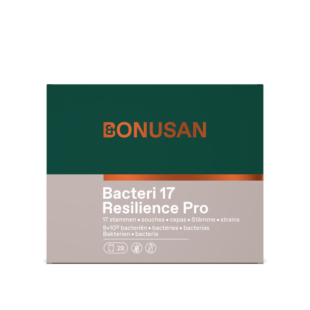 Gratis Verzending: Bonusan Bacteri 17 Expert Resilence Sachets 28 stuks