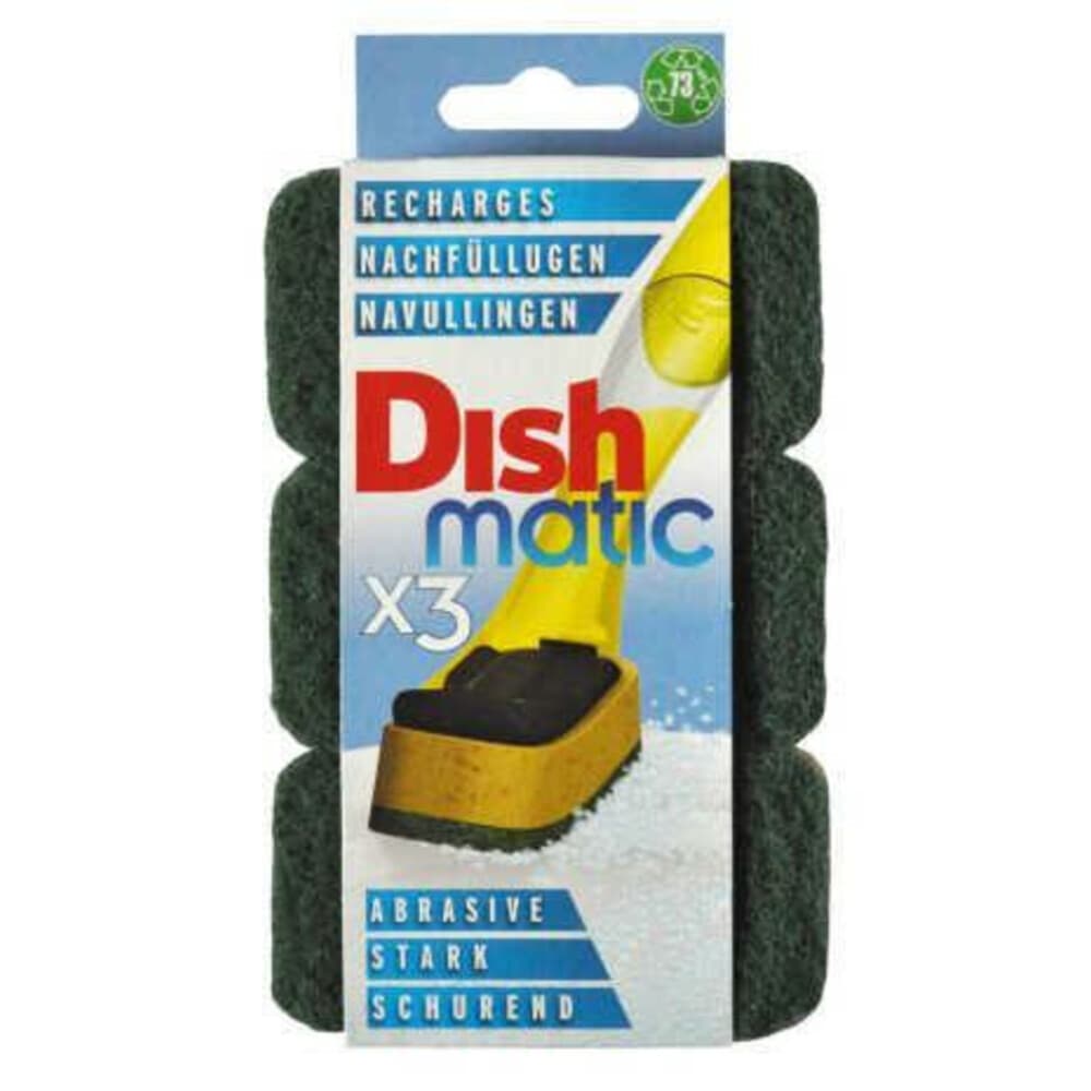 Dishmatic Schuurspons Grof Navulling