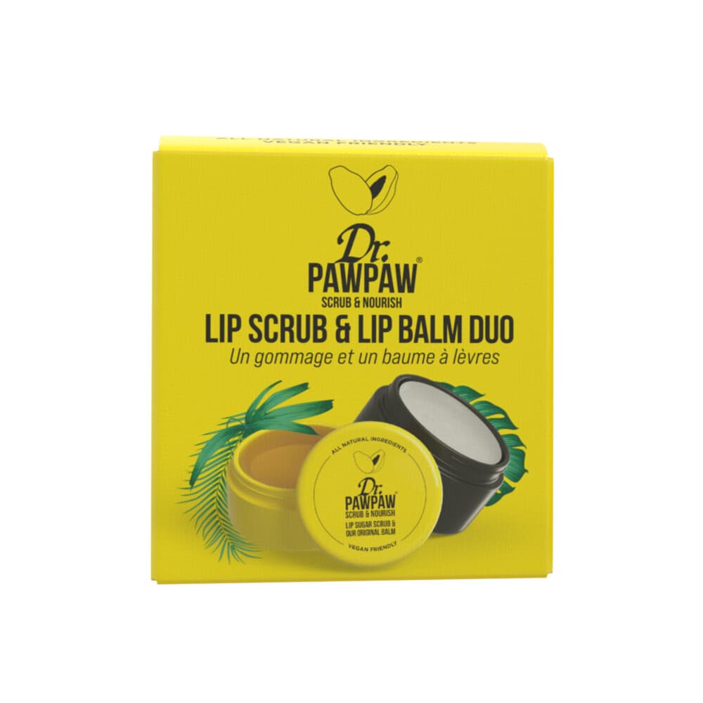 Dr Pawpaw Lip Scrub&Balm Duo 16 gr