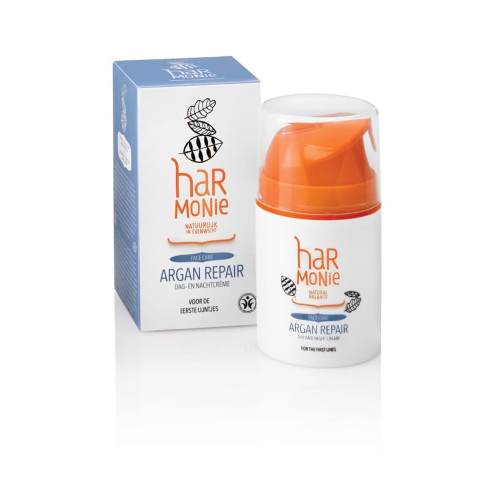 1-2Dry Argan Repair Dag&Nachtcrème Argan Bio 50 ml