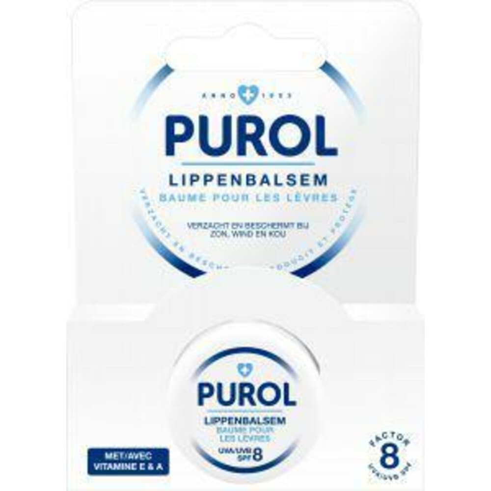Purol Lippenbalsem Potje met Blister 5 ml