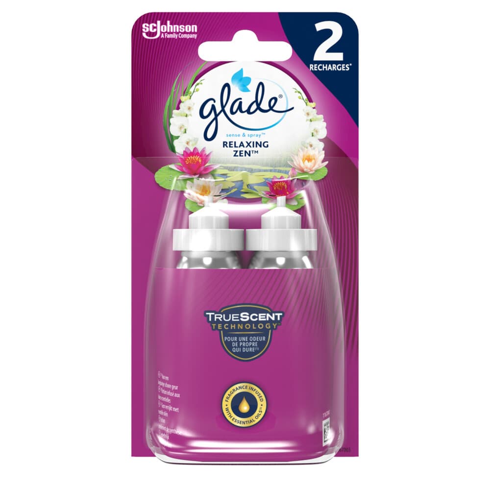 Glade Sense&Spray Relaxing Zen 2 x 18 ml