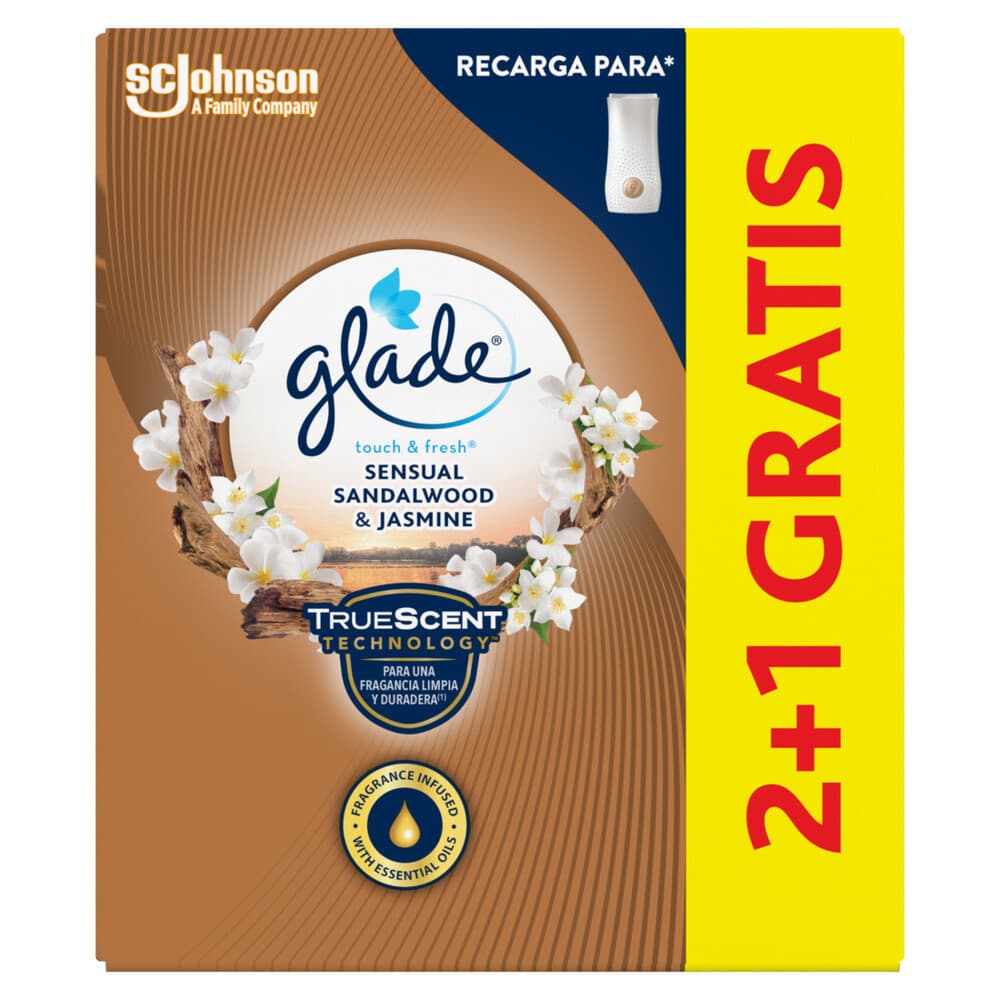 Glade Touch&Fresh Sensual Sandalwood&Jasmine 10 ml